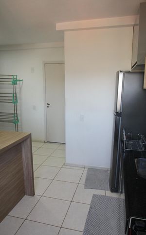 Apartamento à venda com 46m², 2 quartos e 1 vagaCozinha e Área de Serviço