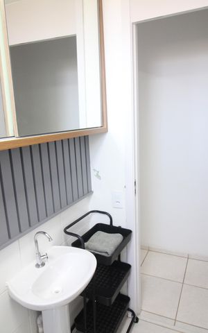 Apartamento à venda com 46m², 2 quartos e 1 vagaBanheiro