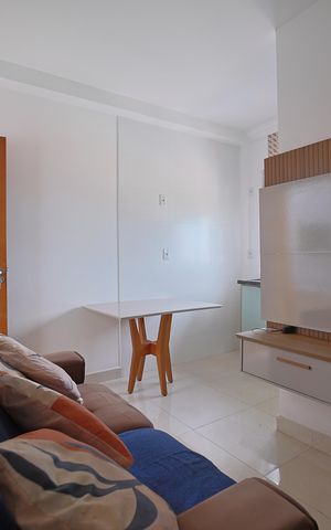 Apartamento para alugar com 40m², 2 quartos e sem vagaSala