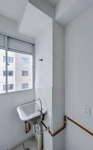 Apartamento para alugar com 43m², 2 quartos e sem vagaCozinha/Área de serviço