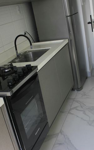 Apartamento para alugar com 42m², 2 quartos e 1 vagaCozinha 
