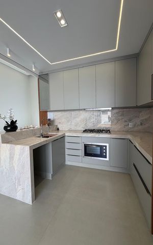 Casa de condomínio à venda com 199m², 3 quartos e 4 vagasCozinha