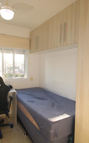 Apartamento à venda com 52m², 2 quartos e 1 vagaQuarto 2