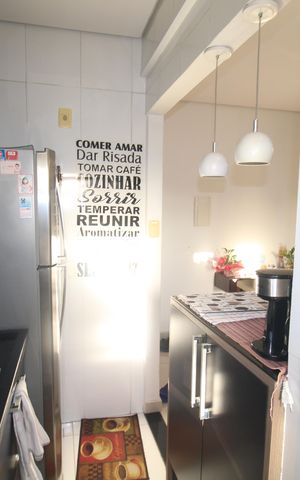 Apartamento à venda com 52m², 2 quartos e 1 vagaSala / Cozinha