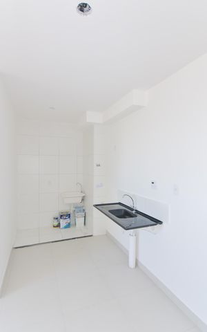 Apartamento para alugar com 35m², 2 quartos e sem vagaCozinha e Área de Serviço