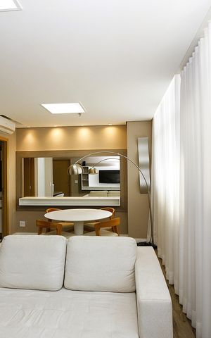 Studio à venda com 52m², 1 quarto e 1 vagaKitnet