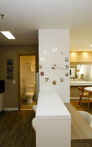 Studio à venda com 52m², 1 quarto e 1 vagaCozinha