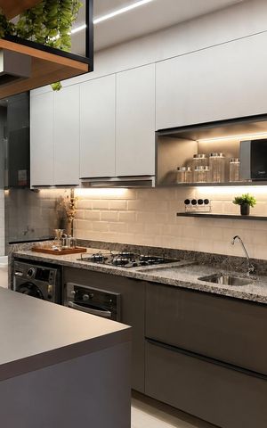 Apartamento à venda com 66m², 2 quartos e 1 vagaCozinha