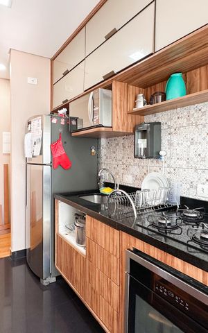 Apartamento à venda com 53m², 2 quartos e 2 vagasCozinha