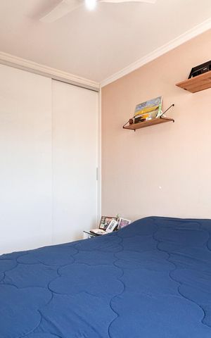 Apartamento à venda com 53m², 2 quartos e 2 vagasQuarto 1