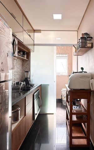 Apartamento à venda com 53m², 2 quartos e 2 vagasCozinha