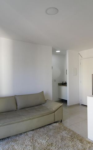 Studio à venda com 40m², 1 quarto e 1 vagaSala/Cozinha