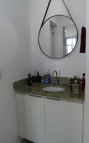 Studio à venda com 40m², 1 quarto e 1 vagaBanheiro Social