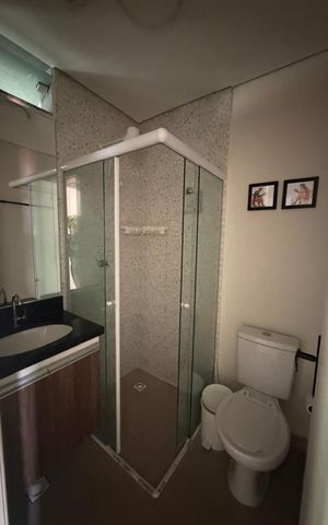 Apartamento à venda com 44m², 2 quartos e sem vaga Apartamento à venda com 44m², 2 quartos e sem vagaBanheiro