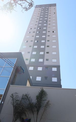 Apartamento para alugar com 37m², 2 quartos e 1 vagaÁrea comum - Fachada