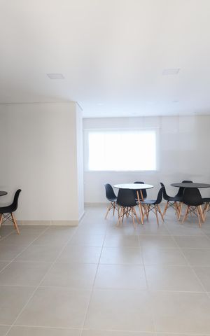 Apartamento para alugar com 37m², 2 quartos e 1 vagaÁrea comum - Salão de festas