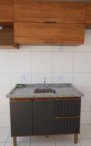 Apartamento para alugar com 37m², 2 quartos e 1 vagaSala/Cozinha