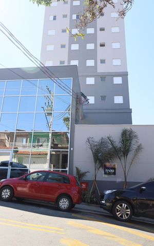 Apartamento para alugar com 37m², 2 quartos e 1 vagaÁrea comum - Fachada