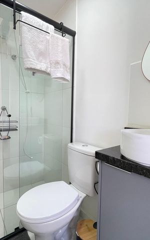 Apartamento para alugar com 15m², 1 quarto e sem vagaBanheiro