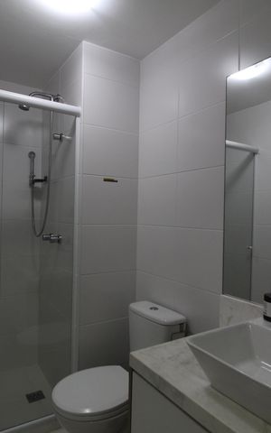 Apartamento à venda com 76m², 3 quartos e 1 vagaBanheiro Social