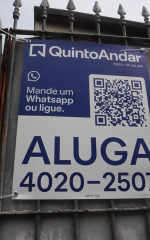 Casa para alugar com 60m², 1 quarto e 1 vagaPlaca