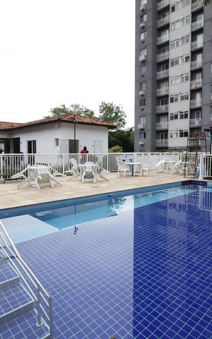 Apartamento para alugar com 49m², 2 quartos e 1 vagaÁrea comum - Piscina