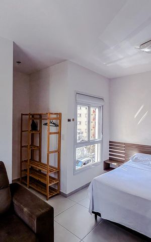 Studio para alugar com 40m², 1 quarto e sem vagaStudio