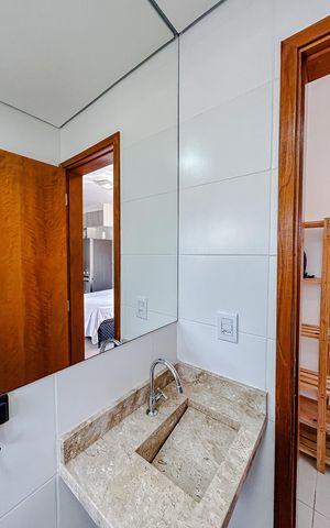 Studio para alugar com 40m², 1 quarto e sem vagaBanheiro