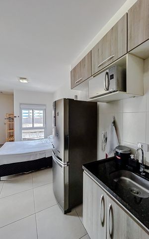 Studio para alugar com 40m², 1 quarto e sem vagaCozinha