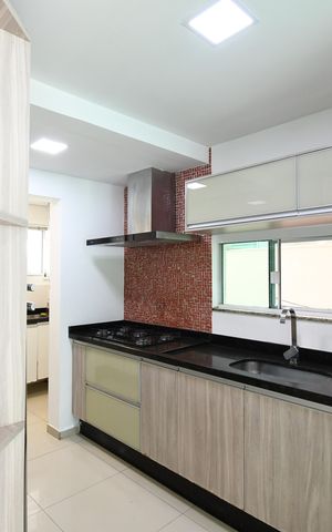 Casa de condomínio para alugar com 180m², 3 quartos e 4 vagasCozinha