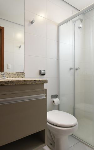 Casa de condomínio para alugar com 180m², 3 quartos e 4 vagasBanheiro 2
