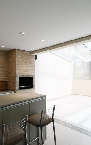 Casa de condomínio para alugar com 180m², 3 quartos e 4 vagasÁrea gourmet