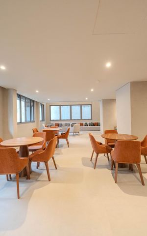 Studio para alugar com 25m², 1 quarto e sem vaga Studio para alugar com 25m², 1 quarto e sem vagaÁrea comum - Salão de festas