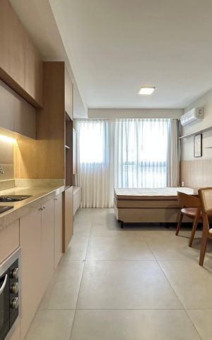 Apartamento para alugar com 31m², 1 quarto e sem vaga Apartamento para alugar com 31m², 1 quarto e sem vagaStudio