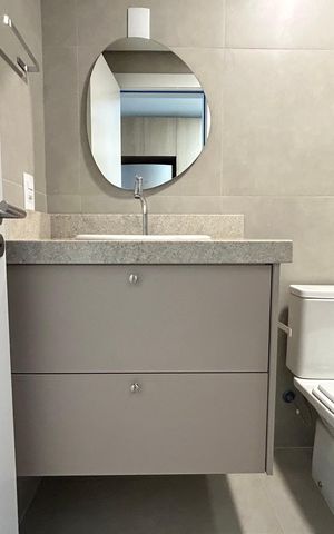 Apartamento para alugar com 31m², 1 quarto e sem vaga Apartamento para alugar com 31m², 1 quarto e sem vagaBanheiro