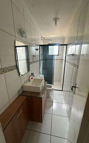 Apartamento para alugar com 55m², 2 quartos e 1 vaga Apartamento para alugar com 55m², 2 quartos e 1 vagaBanheiro