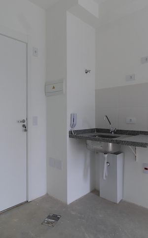 Studio à venda com 25m², 1 quarto e sem vagaCozinha
