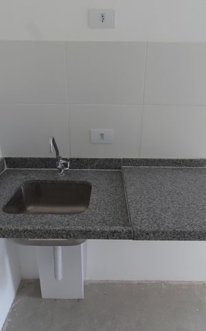 Studio à venda com 25m², 1 quarto e sem vagaCozinha
