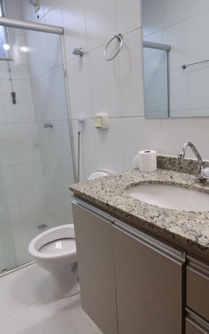 Apartamento para alugar com 113m², 2 quartos e 1 vaga Apartamento para alugar com 113m², 2 quartos e 1 vagaBanheiro