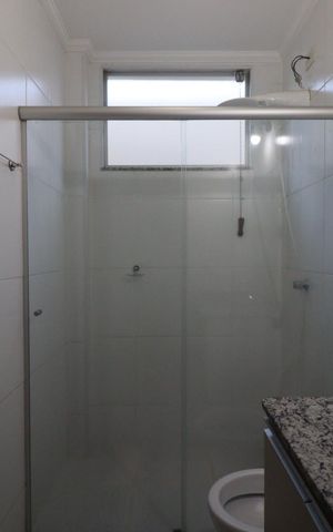 Apartamento para alugar com 113m², 2 quartos e 1 vaga Apartamento para alugar com 113m², 2 quartos e 1 vagaBanheiro da Suíte