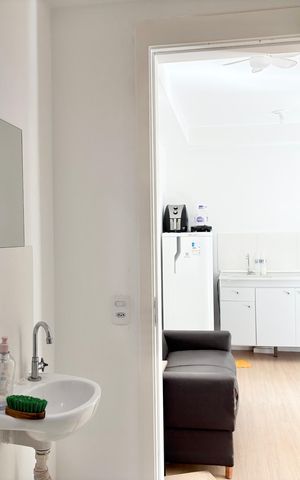 Apartamento para alugar com 30m², 2 quartos e sem vaga Apartamento para alugar com 30m², 2 quartos e sem vagaBanheiro