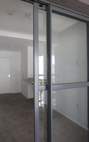 Studio para alugar com 26m², 1 quarto e sem vagaVaranda