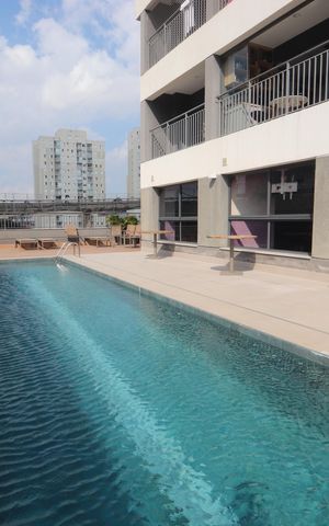 Studio para alugar com 26m², 1 quarto e sem vagaÁrea comum - Piscina