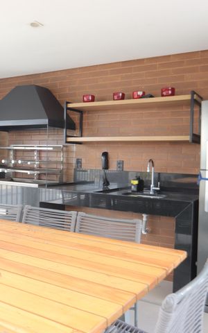 Studio para alugar com 26m², 1 quarto e sem vagaÁrea comum - Churrasqueira