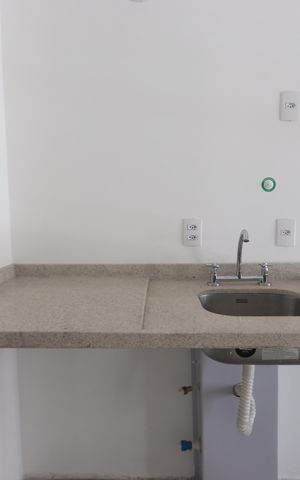 Studio para alugar com 26m², 1 quarto e sem vagaDetalhe Cozinha