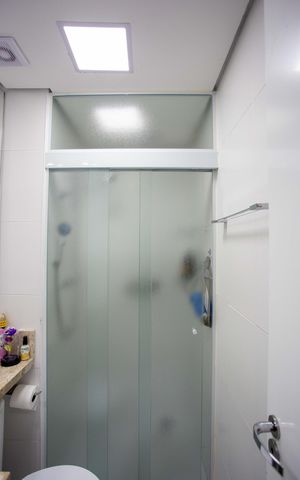 Apartamento à venda com 69m², 3 quartos e 2 vagasBanheiro Social