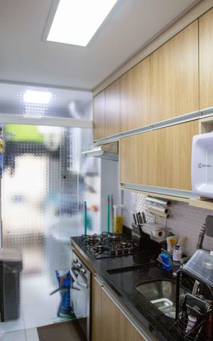 Apartamento à venda com 69m², 3 quartos e 2 vagasCozinha