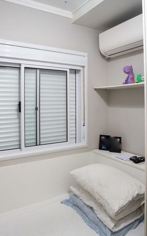 Apartamento à venda com 69m², 3 quartos e 2 vagasQuarto 3