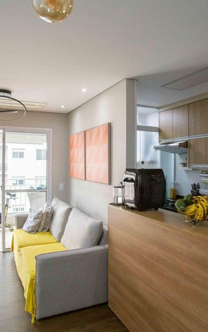 Apartamento à venda com 69m², 3 quartos e 2 vagasSala