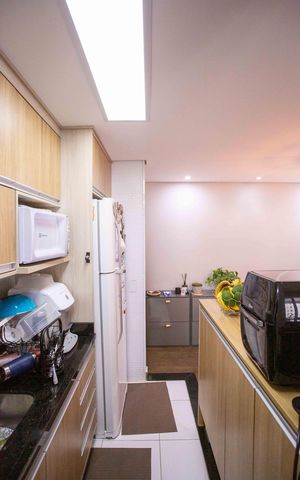 Apartamento à venda com 69m², 3 quartos e 2 vagasCozinha